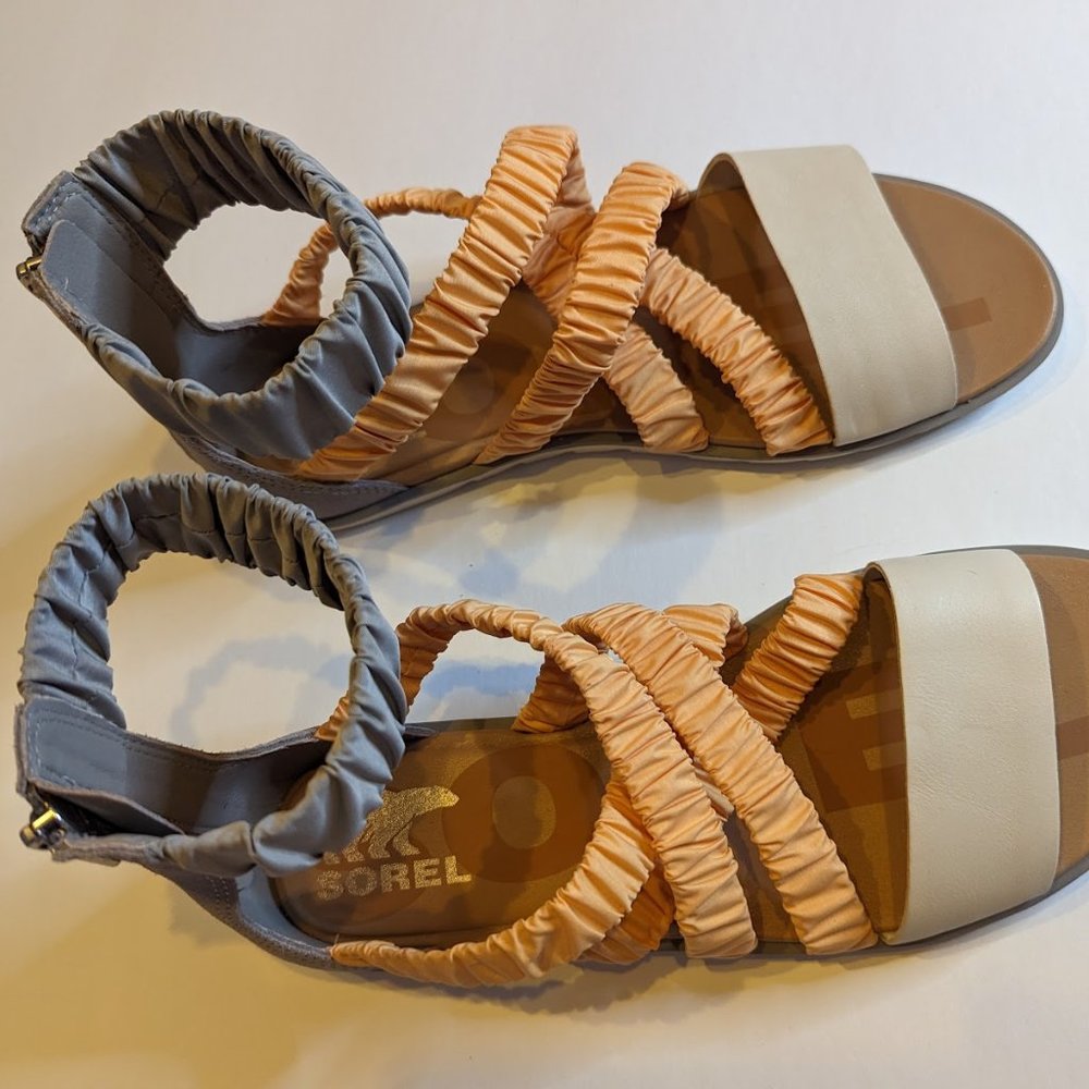 SOREL ELLA II ANKLE-STRAP SANDAL SZ 9